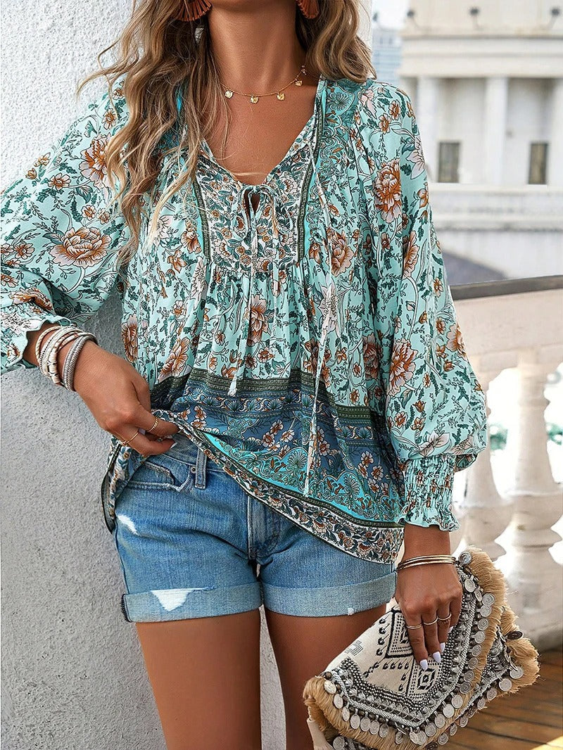 Haut floral d'été