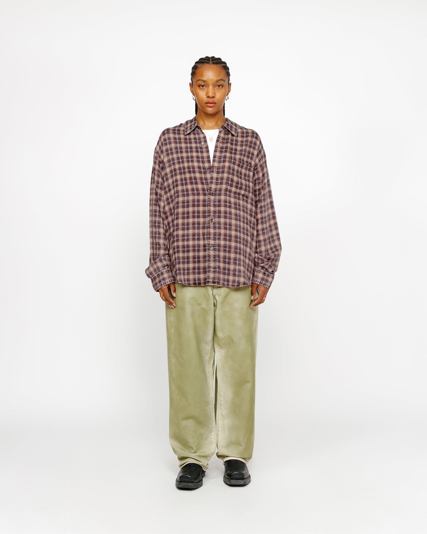 CHEMISE MATTHEW CARREAUX IMPRIMÉS