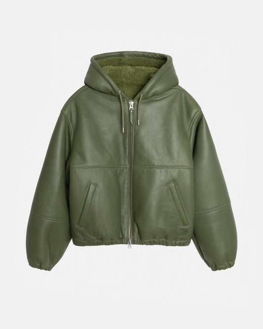 BLOUSON DE TRAVAIL EN MOUTON RETOURNÉ