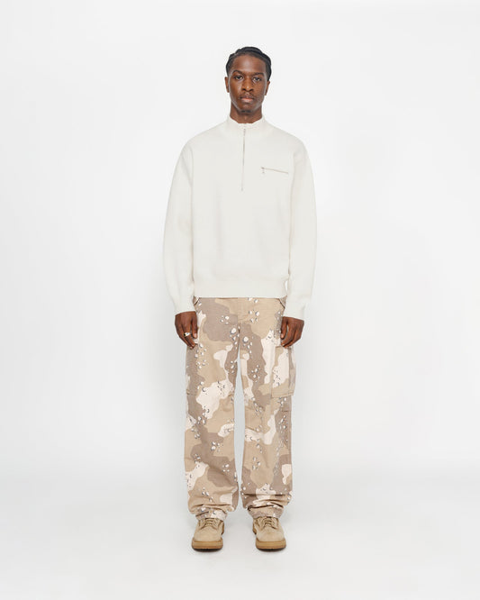 PULL COL MONTANT ZIPPÉ