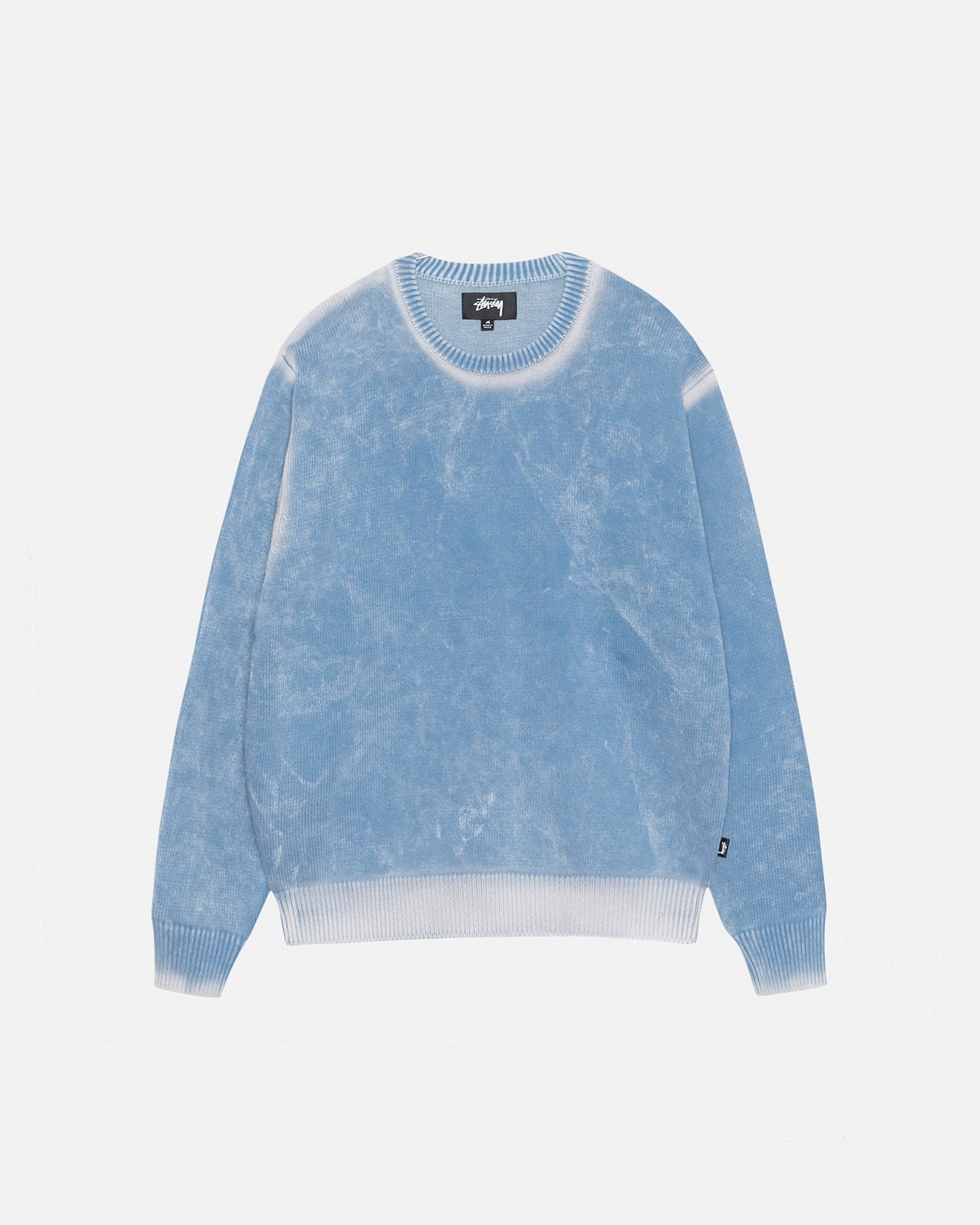 PULL EN COTON TRICOTÉ DÉLAVÉ
