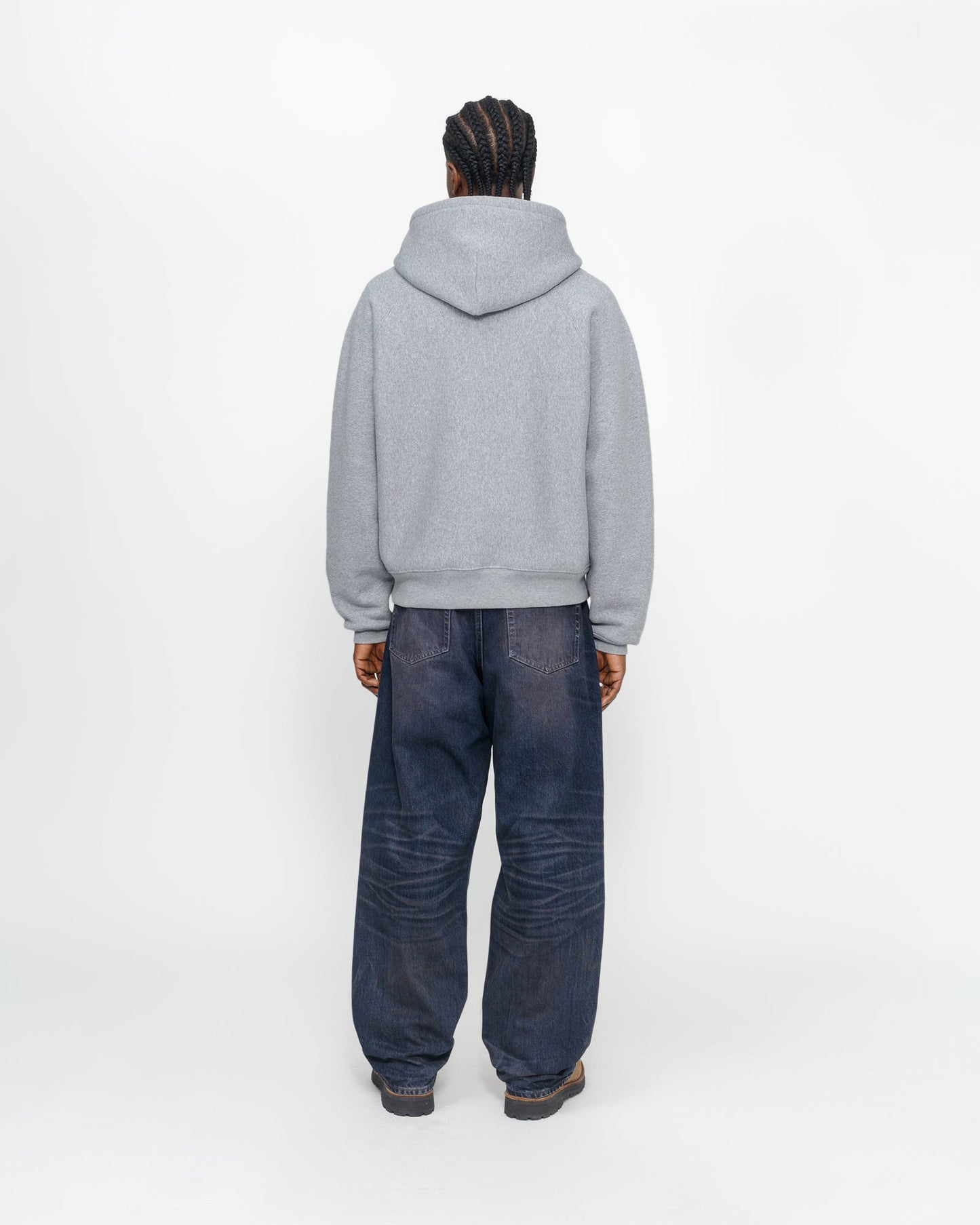 SWEAT À CAPUCHE RAGLAN EN MOLLETON