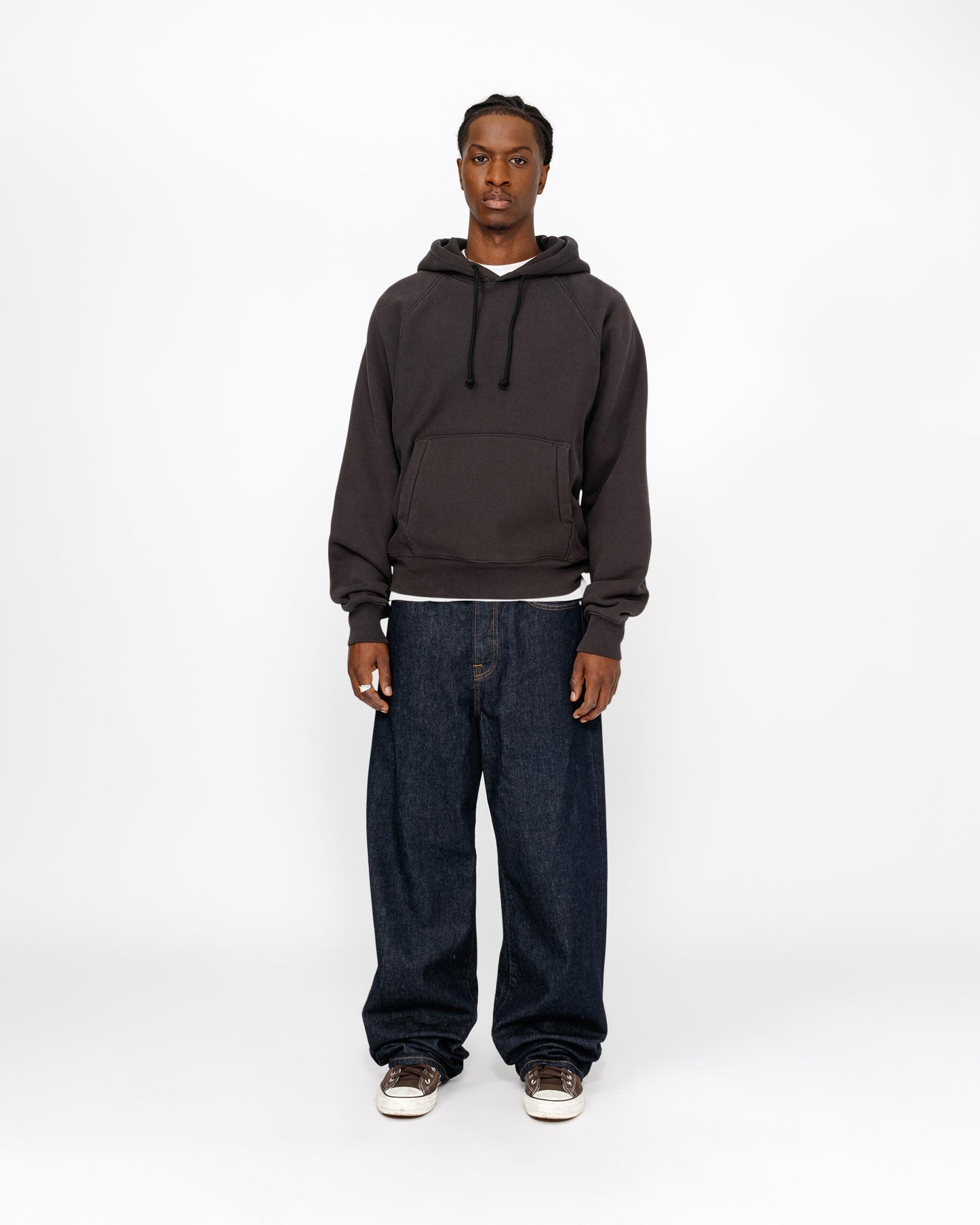 PULL À CAPUCHE RAGLAN EN MOLLETON