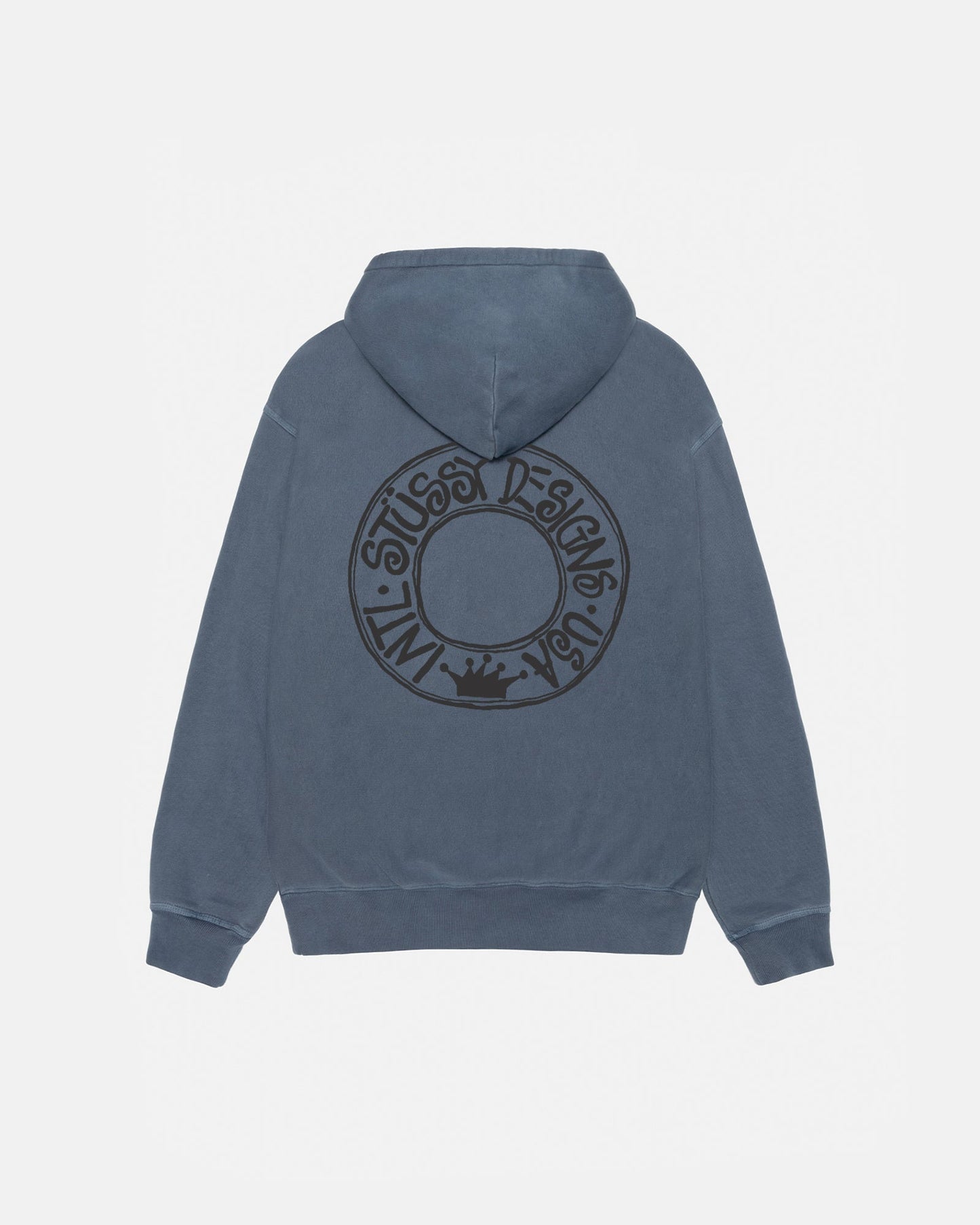 BUANA HOODIE ZIPPÉ EN TEINTURE PIGMENTAIRE