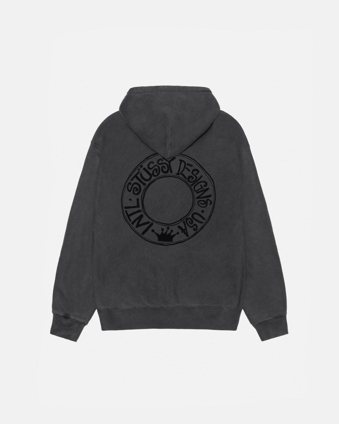 BUANA ZIP HOODIE TEINT EN PIGMENT
