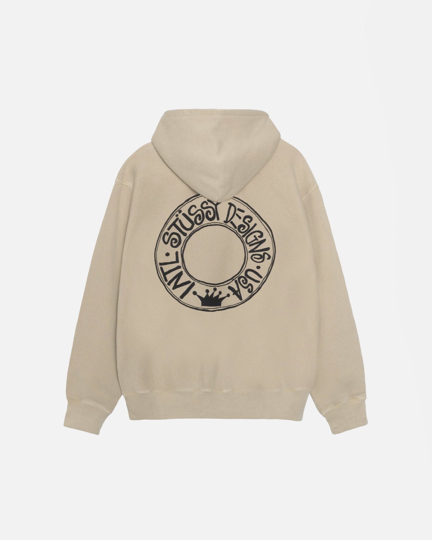 BUANA ZIP HOODIE TEINT EN PIGMENT