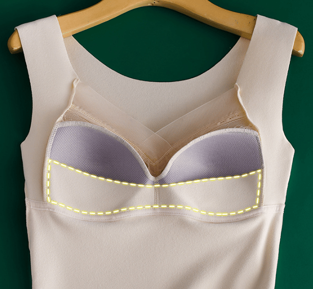 💕1 acheté = 1 GRATUIT💕 Sous-vêtement thermique 2-en-1 avec soutien-gorge intégré