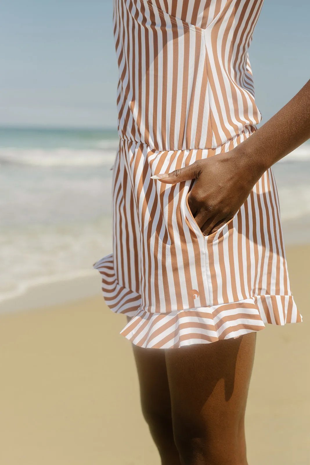 Bade-Jumpsuit Integrierter BH👙Herausnehmbare BH-Körbchen