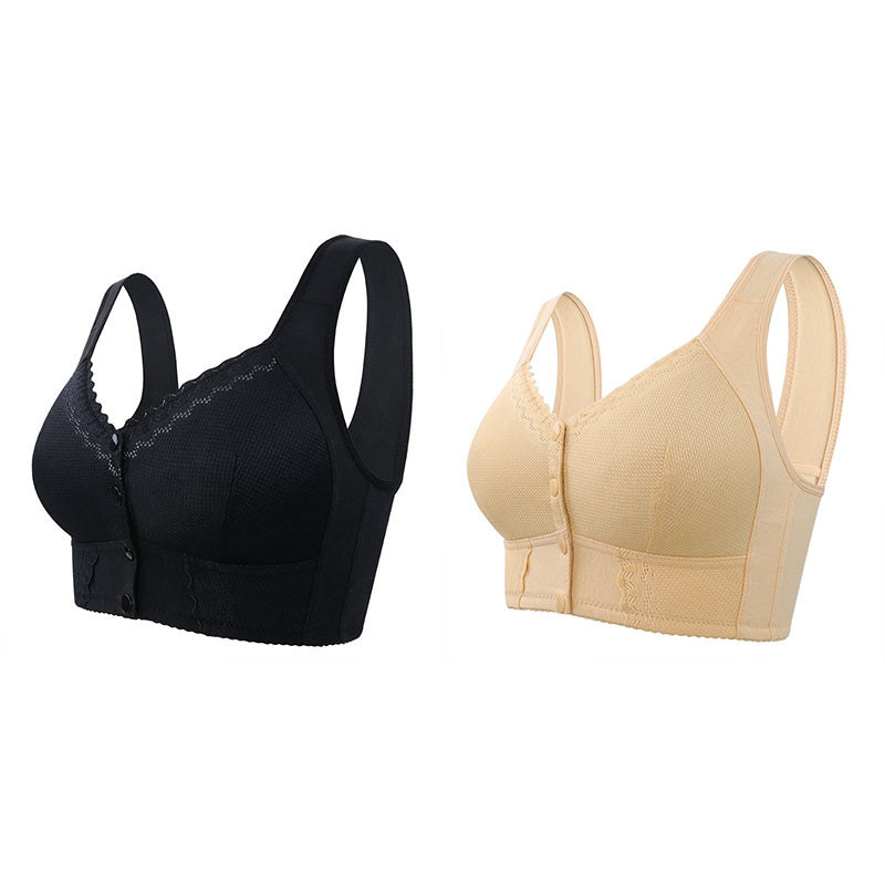 💝Vente flash💝Nouveau Soutien-gorge respirant à fermeture avant extensible 2024 pour seniors